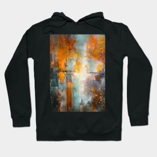 Autumn Trees Abstract Hoodie